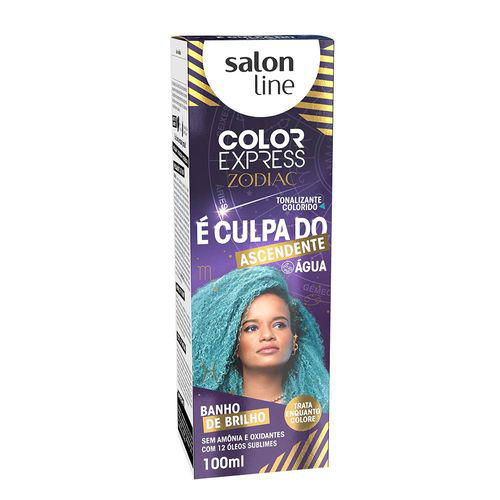 Kit Color Express Zodiac Verde Água É Culpa Do Ascendente 100Ml Salon Line