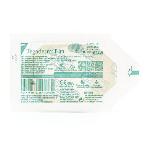 Imagem do produto Kit Com 100 Curativo Tegaderm Film 1624W 6Cm X 7Cm