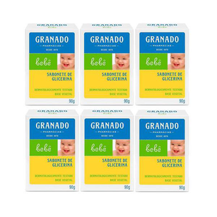 Imagem do produto Kit Com 6 Sabonetes Em Barra Granado Bebê 90G Cada