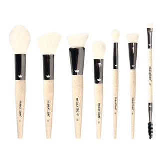 Imagem do produto Kit Com 7 Pincéis Para Maquiagem Eco Sk100 Macrilan