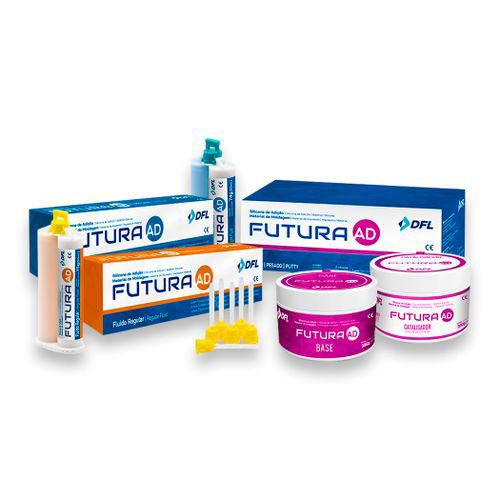 Kit Completo Silicone De Adição Futura Ad Nova Dfl