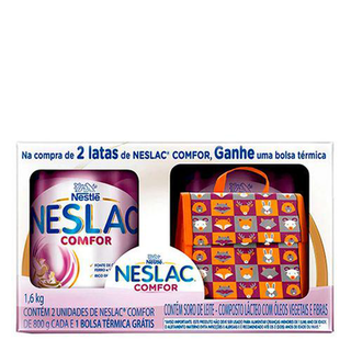Kit Composto Lácteo Comfor Neslac + Bolsa Térmica 1 Unidade