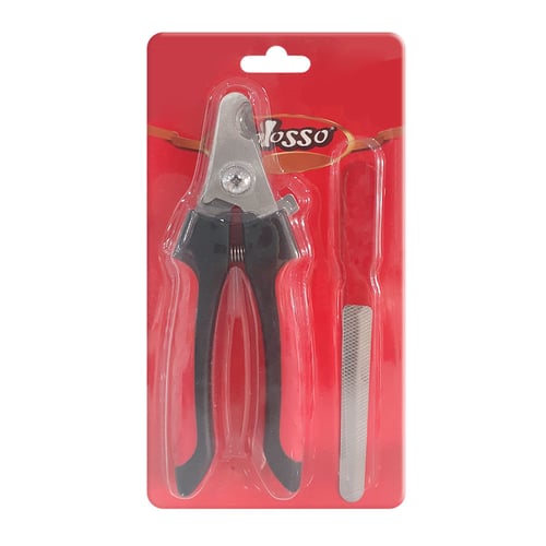 Imagem do produto Kit Cortador De Unhas E Lixa Colosso Para Cães E Gatos Grande