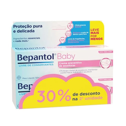 Kit Creme Contra Assadura Bepantol Baby 1 Unidade