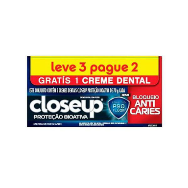 Imagem do produto Kit Creme Dental Close Up Proteção Bioativa 1 Unidade
