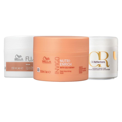 Imagem do produto Kit De Cronograma Capilar Wella Professionals Home Care 3 Produtos