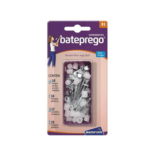 Imagem do produto Kit De Suprimentos Exclusivos Para O Bateprego Bemfixa R1