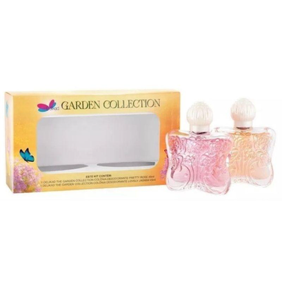 Kit Delikad The Garden Pretty Rose 45 Ml + Lovely Jasmim 45 Ml '