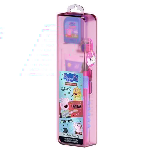 Imagem do produto Kit Dentalclean Peppa Pig 1 Unidade
