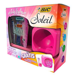 Imagem do produto Kit Depiladores Bic Soleil 4 Unidades + Suporte Acústico Para Celular