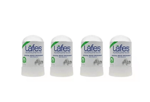 Imagem do produto Kit Desodorante Crystal Rock Lafes 63G Vegano C/ 4 Unid