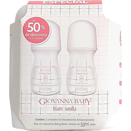 Imagem do produto Kit Desodorante Giovanna Baby Blanc Vanilla 2 Unidades