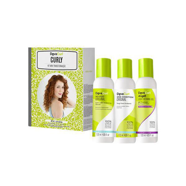 Imagem do produto Kit Deva Curl 3 Passos Shampoo + Condicionador + Modelador 120Ml + 120Ml + 120Ml