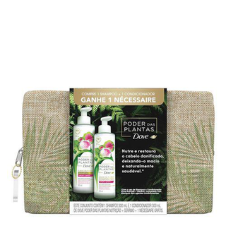 Imagem do produto Kit Dove Poder Das Plantas Gernio Shampoo E Condicionador 300Ml