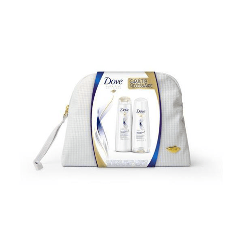 Imagem do produto Kit Dove Reconstrução Completa Shampoo + Condicionador 200Ml Grátis Necessaire
