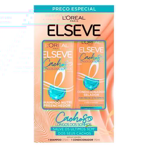Imagem do produto Kit Elseve Cachos Longos Dos Sonhos Shampoo + Condicionador