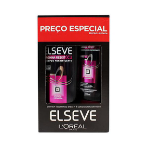 Imagem do produto Kit Elseve Shampoo 375Ml E Condicionador 170Ml Arginina Resist X3