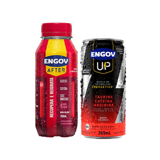 Imagem do produto Kit Engov After Red Hits 250Ml + Engov Up Melancia Lata 269Ml