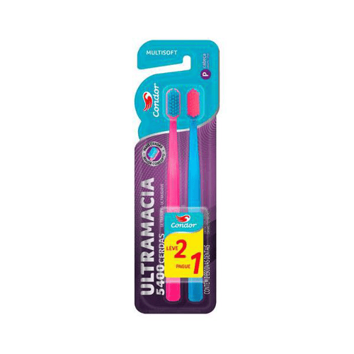 Imagem do produto Kit Escova De Dente Condor Multisoft Com 2 Unidades 1 Unidade