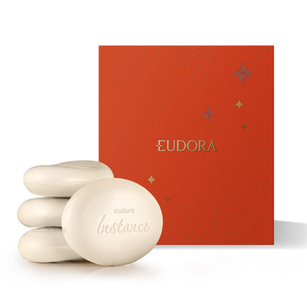 Imagem do produto Kit Eudora Instance Castanhas Presente Sabonete Em Barra 4X85g