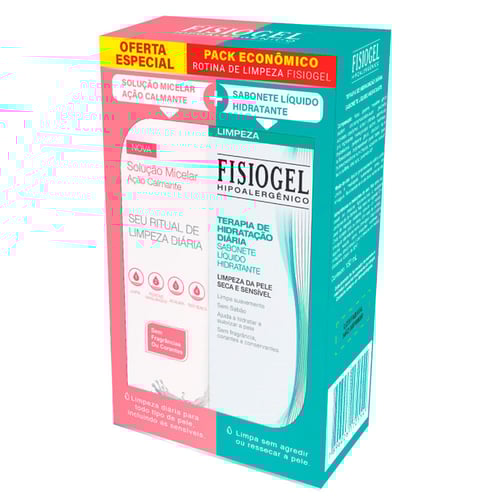 Imagem do produto Kit Solução Micelar Fisiogel A.i. 400Ml + Sabonete 150Ml