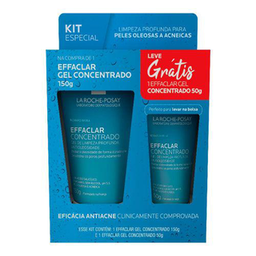 Kit Gel De Limpeza La Roche Posay Effaclar Concentrado 150G + 50G