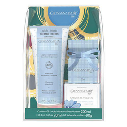 Kit Giovanna Baby Blue Colônia 200Ml + Sabonete Em Barra 90G