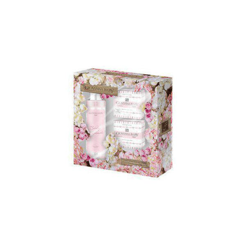 Imagem do produto Kit Giovanna Baby Flores Body Splash Com 1 Loção Hidratante 50Ml + 2 Sabonetes Em Barra 90G Cada Unidade