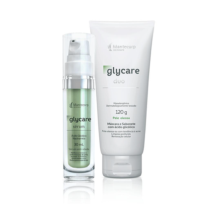 Imagem do produto Kit Glycare Sérum Rejuv 30Ml E Glycare Duo E Másc Facial 120 Mantercorp