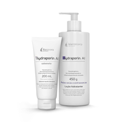 Imagem do produto Kit Hydraporin Ai Hidratante 450G E Ai Sabonete Líq 200Ml Mantercorp