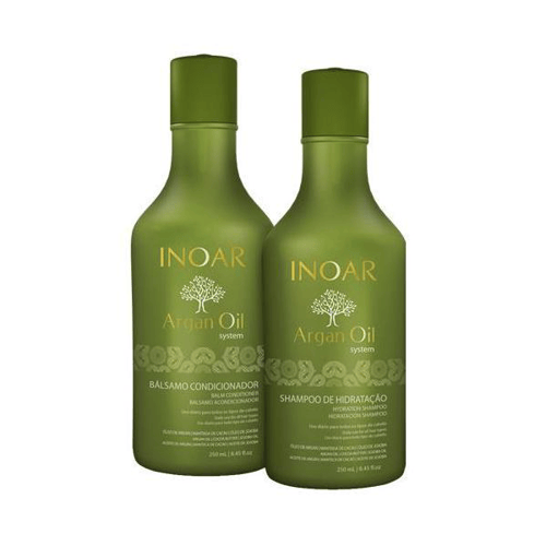 Imagem do produto Kit Inoar Argan Oil Shampoo Hidratante E Bálsamo Condicionador 250Ml E 250Ml