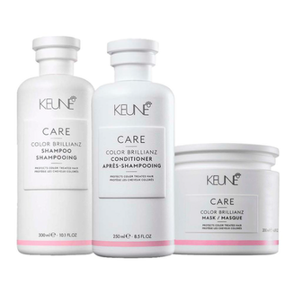 Imagem do produto Kit Keune Care Color Brillianz Shampoo E Condicionador E Máscara De Cuidado Da Cor 200 Ml Keune Professional