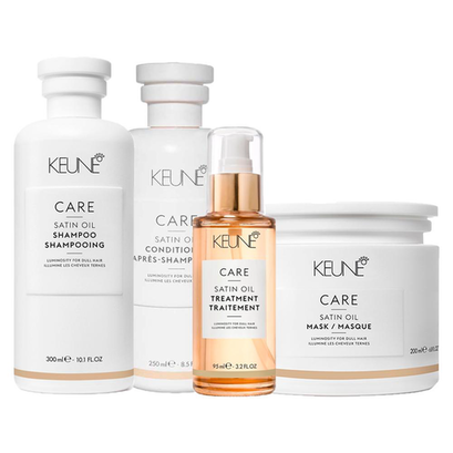 Imagem do produto Kit Keune Satin Oil Shampoo E Máscara E Óleo