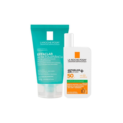 Imagem do produto Kit La Posay Facial Gel De Limpeza E Protetor Solar Antioleosidade Fps 50 40 Ml