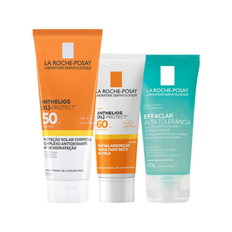 Imagem do produto Kit La Roche-Posay Anthelios Protetor Solar Fps60 E Gel Facial E Protetor Solar Fps50