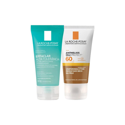 Imagem do produto Kit La Rocheposay Anthelios Protetor Solar Fps60 Morena E Gel De Limpeza
