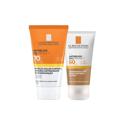 Imagem do produto Kit La Rocheposay Anthelios Protetor Solar Fps60 Morena E Protetor Solar Fps70