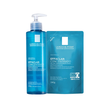 Imagem do produto Kit La Rocheposay Effaclar Gel De Limpeza Refil E Gel De Limpeza