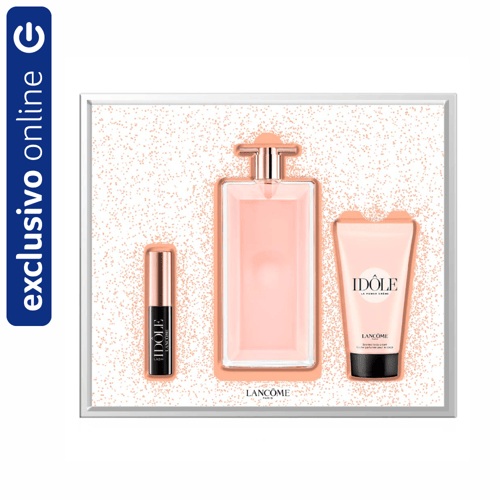Imagem do produto Kit Lancôme Idôle Edp Perfume Feminino E Máscara De Cílios E Loção Corporal 50Ml Lncome