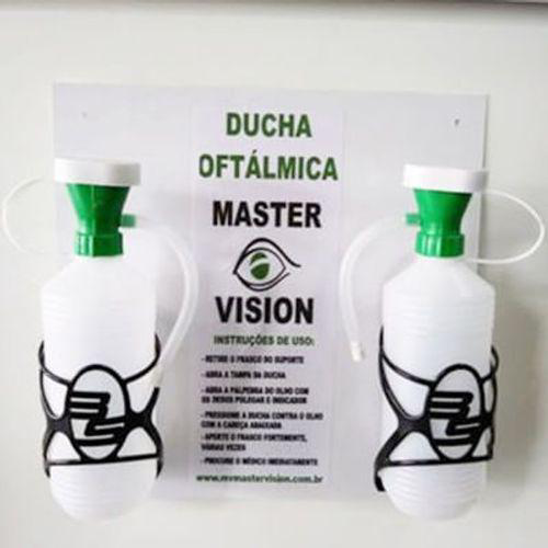 Kit Lava Olhos De Emergência Ducha Oftálmica Master Vision