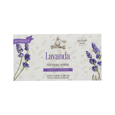 Kit Lavanda - Com 3 Sabonetes De 130G Cada