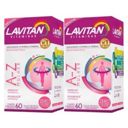 Imagem do produto Kit Lavitan Az Mulher 60 2 Comprimidos Unidades