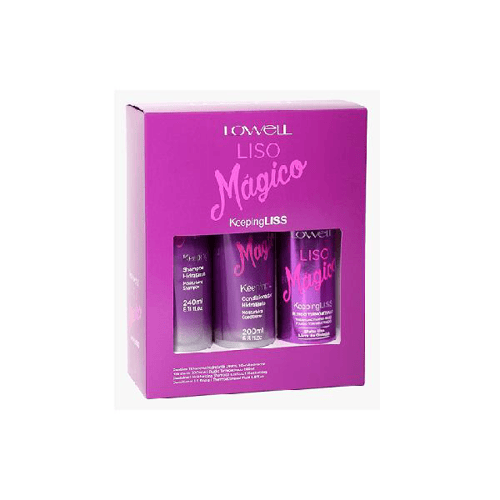 Imagem do produto Kit Liso Mágico Lowell Para Os Cabelos