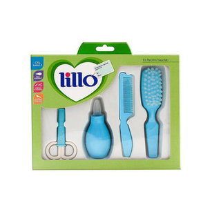 Kit Llillo Recém Nascido Higiene Azul.