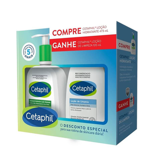 Imagem do produto Kit Loção Hidratante Cetaphil 473Ml Ganhe Loção De Limpeza 120Ml Panvel Farmácias