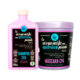 Imagem do produto Kit Lola Cosmetics Hidratação Eu Sei O Que Você Fez Na Química Passada Shampoo E Máscara