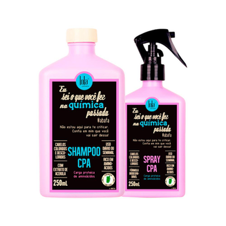 Imagem do produto Kit Lola Cosmetics Hidratação Eu Sei O Que Você Fez Na Química Passada Shampoo E Tratamento Em Spray