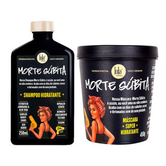 Imagem do produto Kit Lola Cosmétics Hidratação Morte Súbita Shampoo E Máscara De Hidratação 450 G Lola Cosmetics