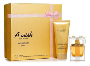 Imagem do produto Kit Lonkoom A Wish For Women Eau De Parfum 100Ml + Loção Hidratante 150Ml
