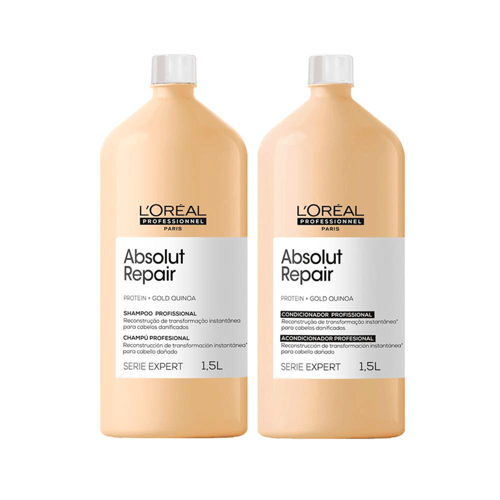 Imagem do produto Kit L'oréal Pro Serie Exp Absolut Repair Sh 1500 Ml E Cond Loreal Professionnel